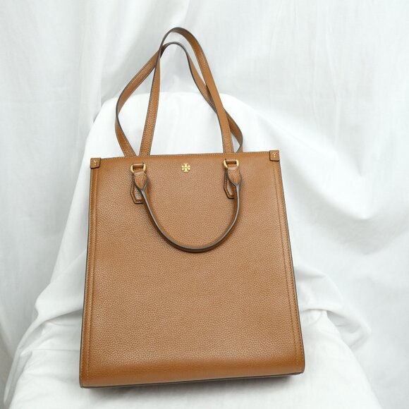 Tory Burch Handbags - Tory Burch Women's Blake Pebbled Leather Shopping Tote Shoulder Bag